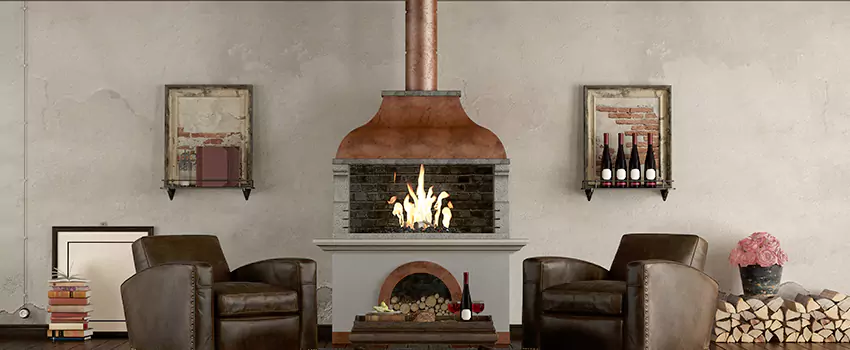 Thelin Hearth Products Providence Pellet Insert Fireplace Installation in Montclair, CA