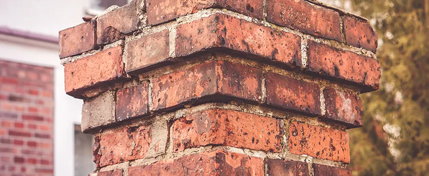 Cracked Chimney Bricks Repair Cost in Montclair, California